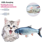 Load image into Gallery viewer, Electric Flipping Fish Toy for Cats
