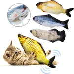 Load image into Gallery viewer, Electronic Pet Cat Toy Electric USB Charging Simulation Fish Toys SP
