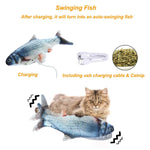 Load image into Gallery viewer, Electronic Pet Cat Toy Electric USB Charging Simulation Fish Toys SP
