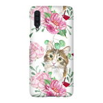 Charger l&#39;image dans la galerie, Pink Flower Power Cat Phone Case
