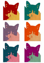 画像をギャラリービューアに読み込む, Cats Today 6-Panel Pop Art Coffee Mug
