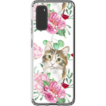 Carica l&#39;immagine nel visualizzatore di Gallery, Pink Flower Power Cat Phone Case
