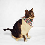 Load image into Gallery viewer, Ethnic Tropical Flowers Cat &amp; Dog Bandana
