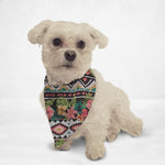 Load image into Gallery viewer, Ethnic Tropical Flowers Cat &amp; Dog Bandana
