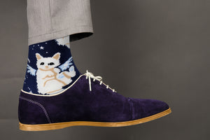 Casual Designer Trending Animal Socks - Cat for Men and Women