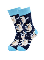 画像をギャラリービューアに読み込む, Casual Designer Trending Animal Socks - Cat for Men and Women
