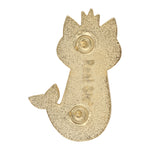 Load image into Gallery viewer, Mermaid Cat – Real Sic Mermaid Cat Enamel Pin
