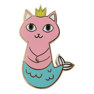 Mermaid Cat – Real Sic Mermaid Cat Enamel Pin