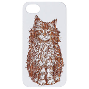 Fluffy Cat - Engraved