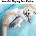Load image into Gallery viewer, Electric Flipping Fish Toy for Cats
